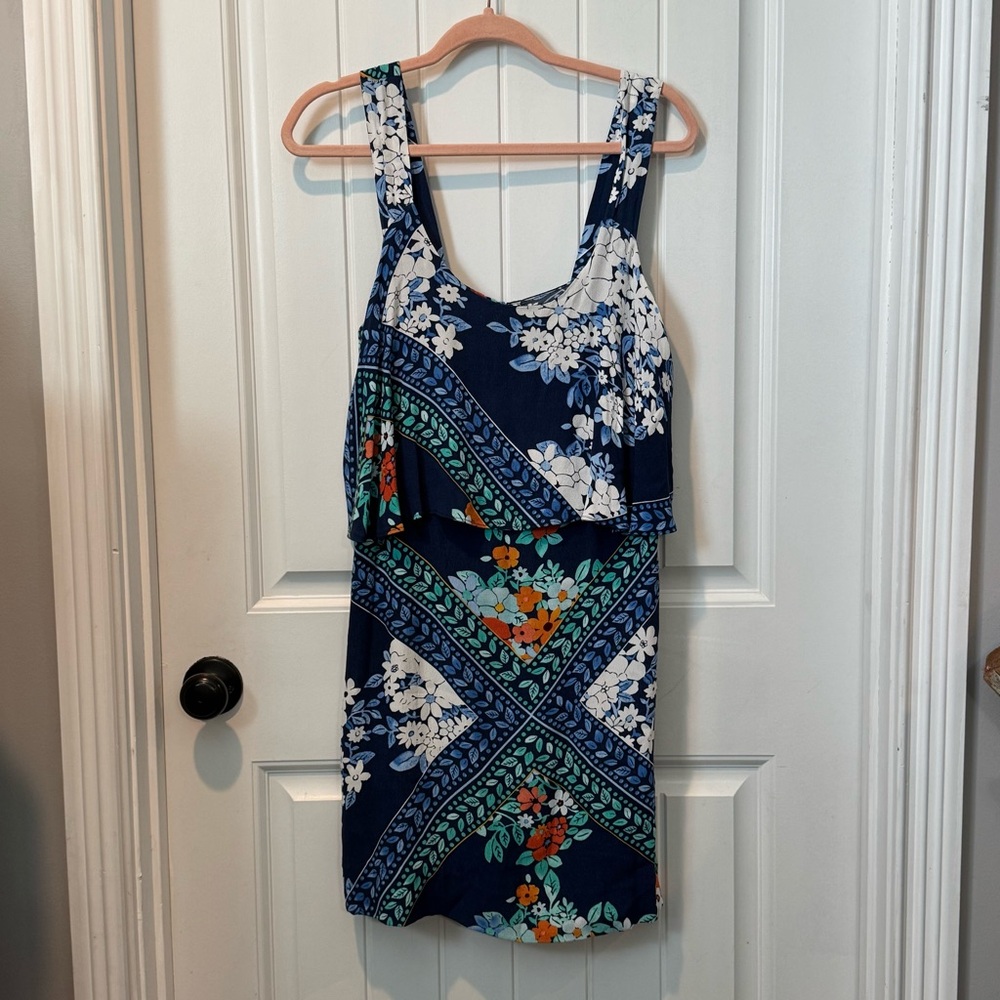 Maeve Anthropologie Floral Sleeveless Dress Size Small